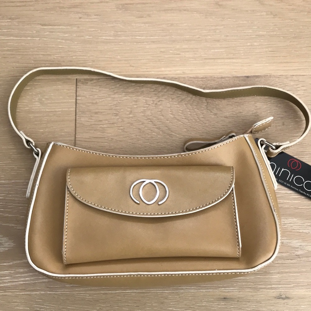 Tan handbag new with tags